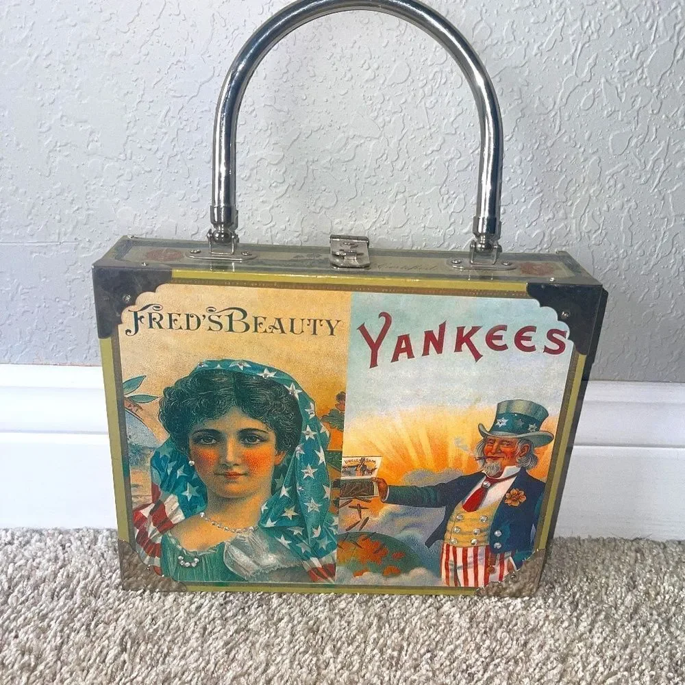 Vintage Cigar Box Purse Gently Loved- EVC